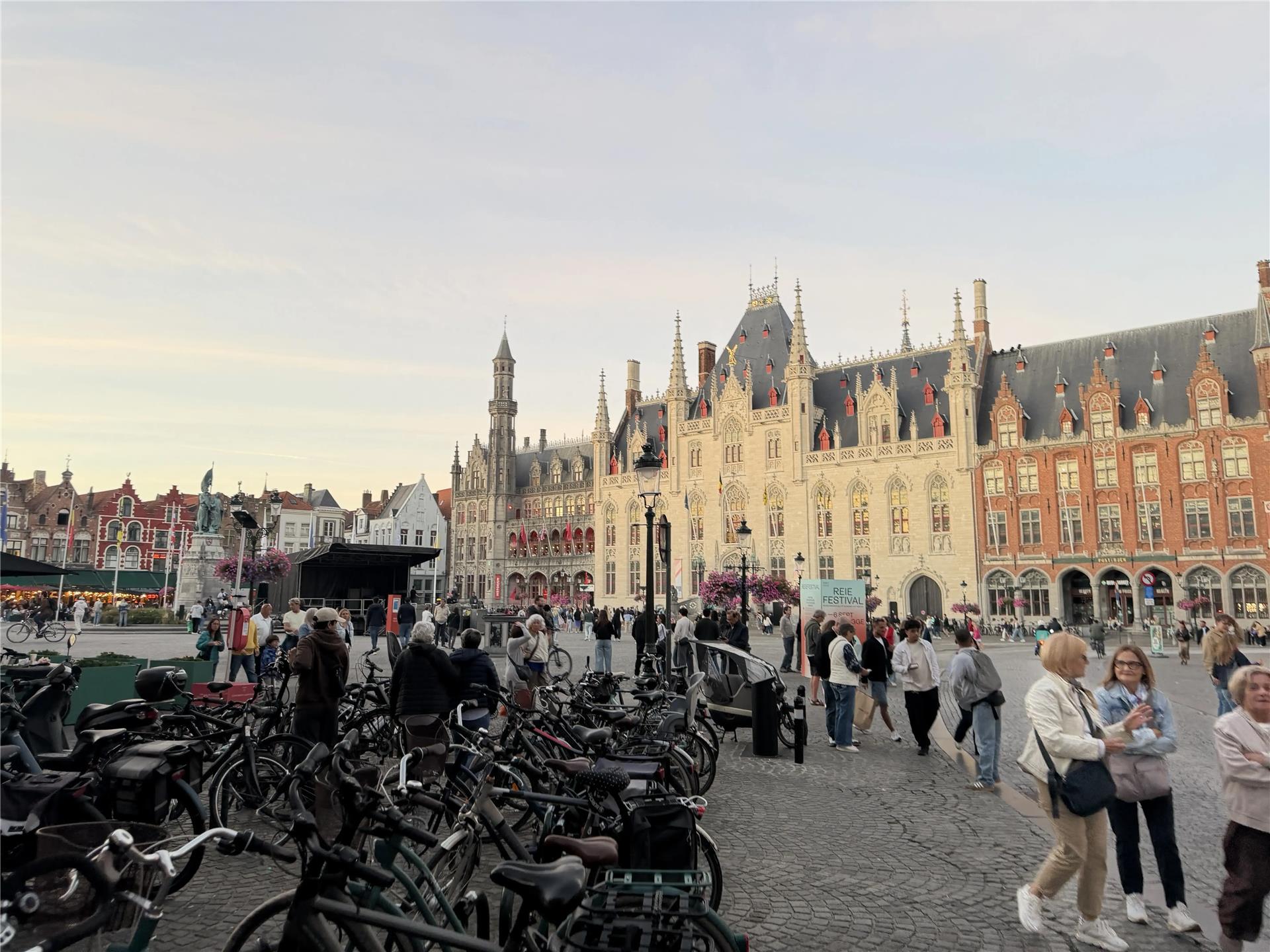 A central square
