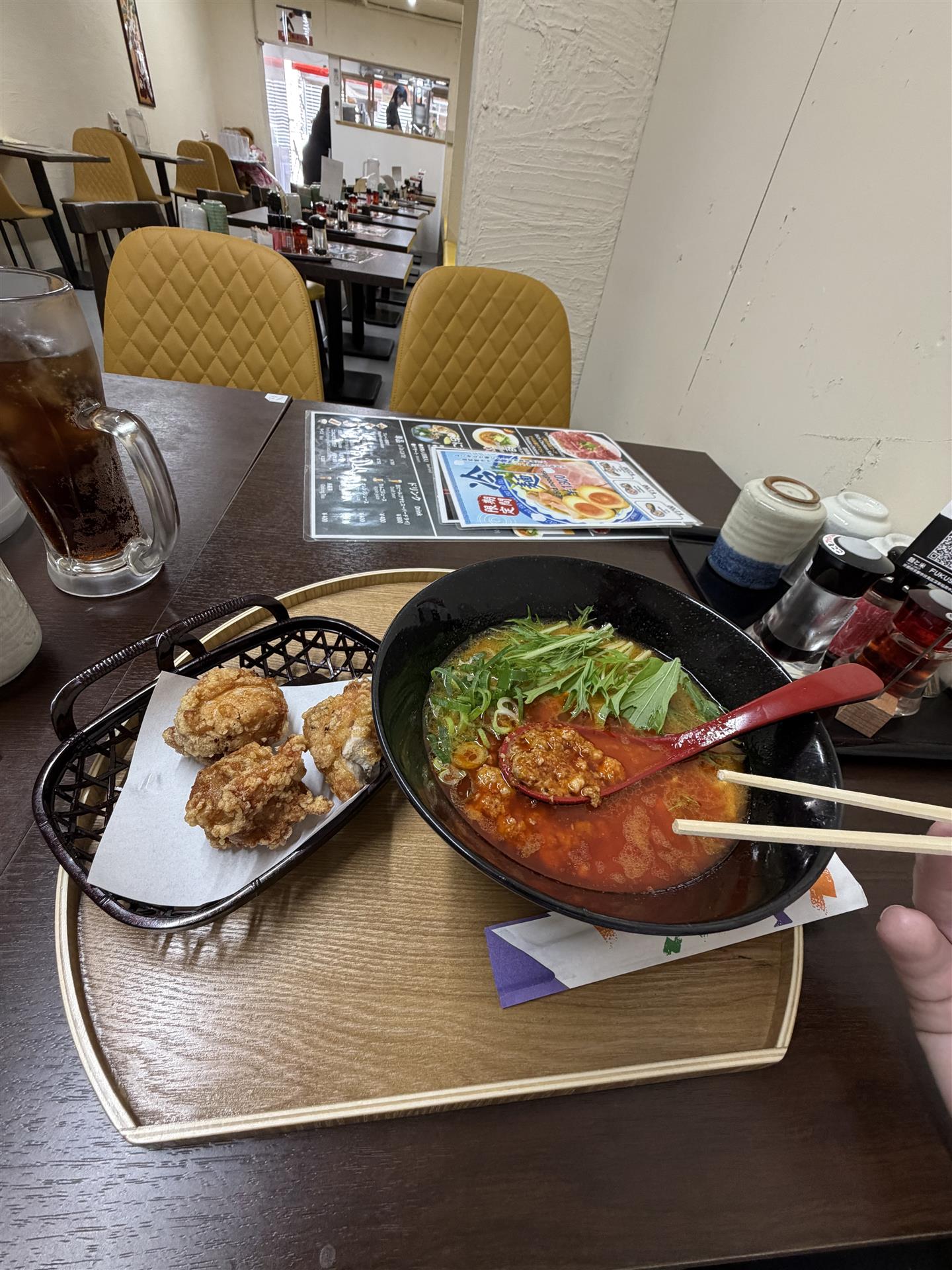 Lovely bit of food near the shrine